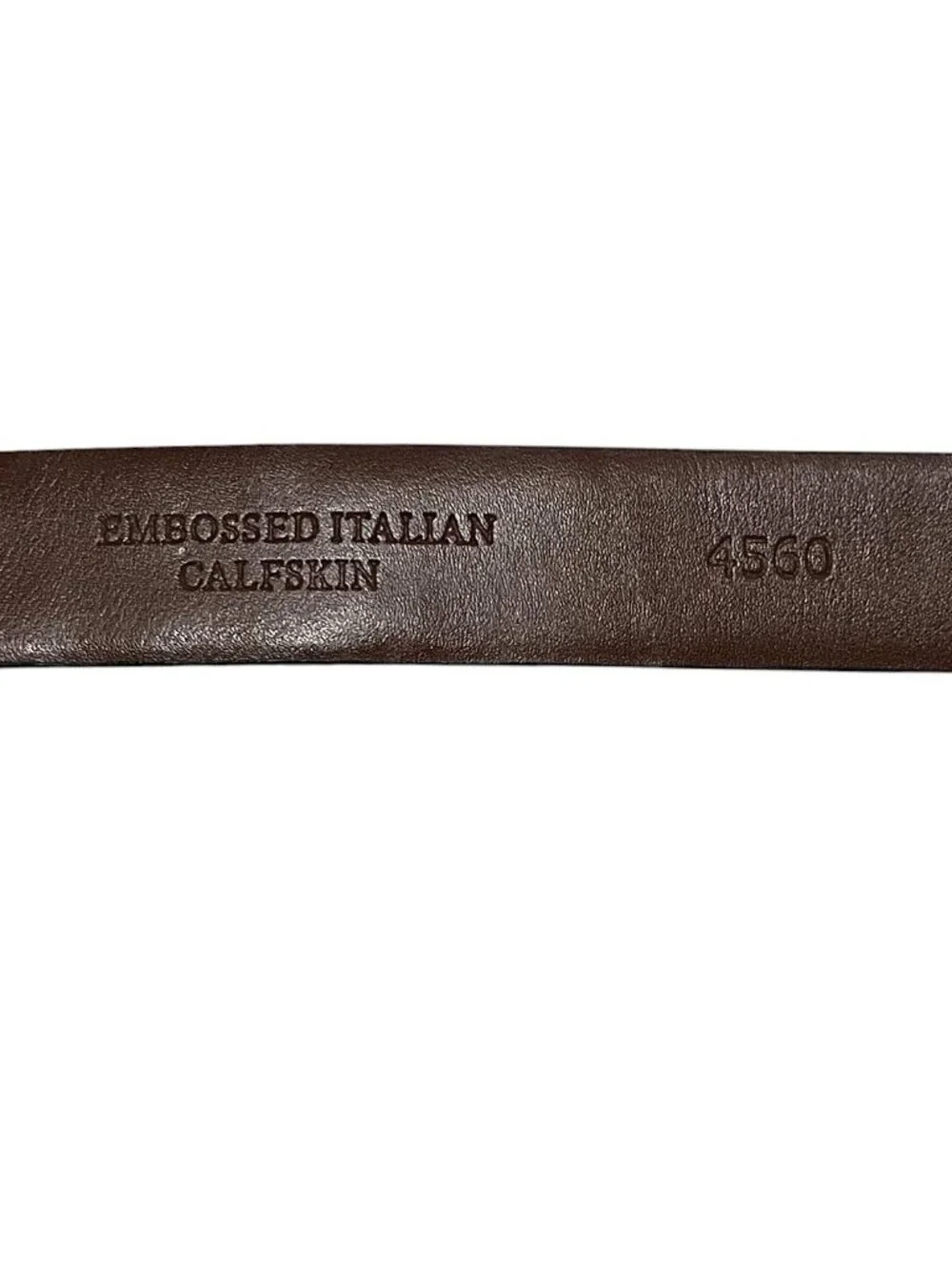 Torino Leather Co Belt Black Alligator Embossed Italian Calfskin Mens Size 44